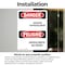 Signmission Sodium Hypochlorite-Hipoclorito De Sodio Danger Sign, Vinyl Decal, 7in W x 10in L, 2PK OS-2PACK-DS-D-710-VS-2042 - alternate 4